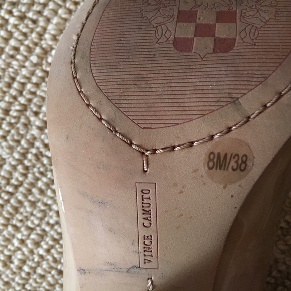 Vince Camuto Berit Open Toe Block Heel, Size 8 - Picture 7 of 8